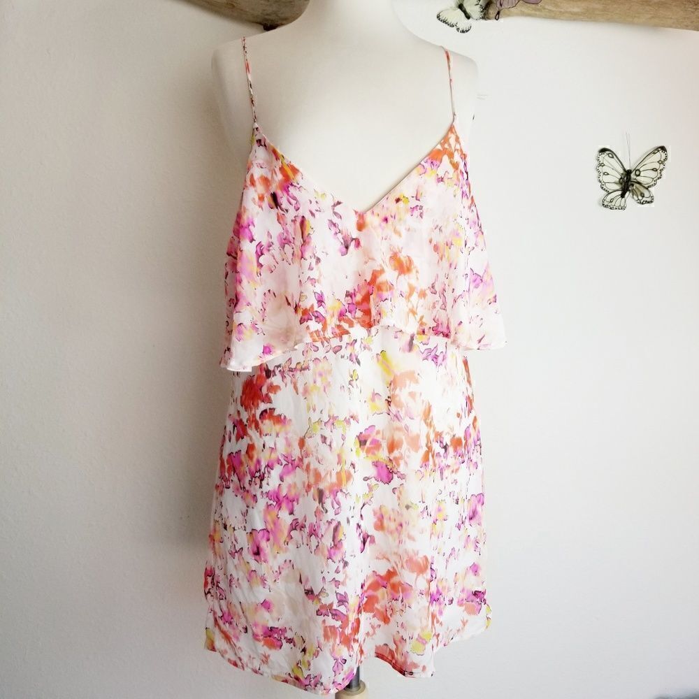 Arden B floral slip camisole dress size medium